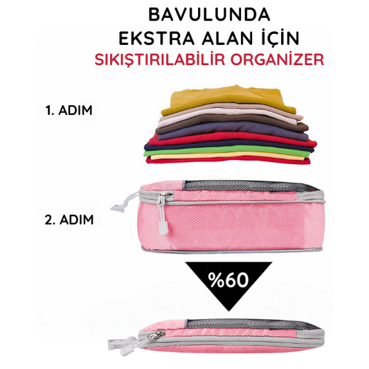 Akıllı Seyahat Organizeri - 5'li set